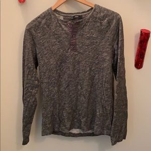 Vince, long sleeve henley tee